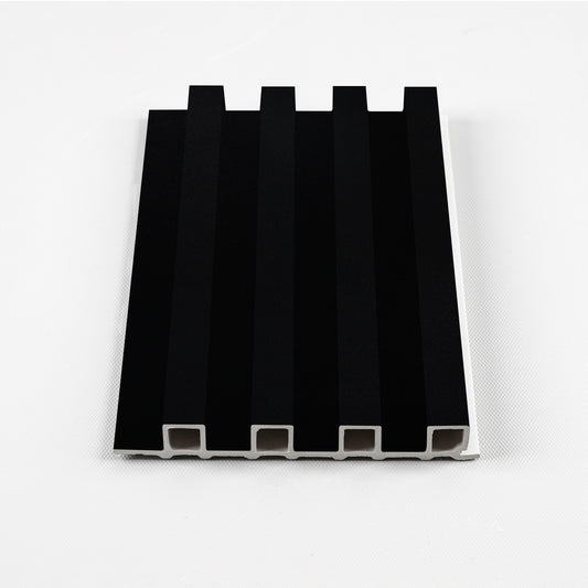 Luxe Noir WPC Fluted 3D Wall Panels. NewGen Depot
