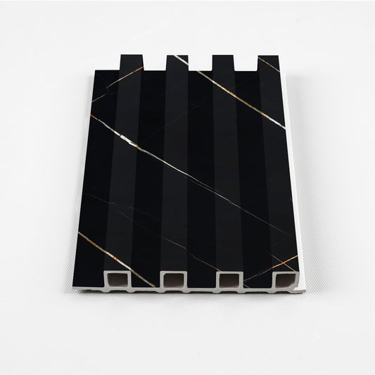 Noir Royale WPC Fluted 3D Wall Panels. NewGen Depot
