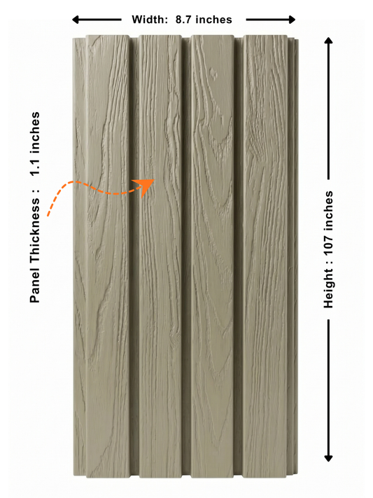 Modern exterior ancient wood cladding panels for commercial buildings