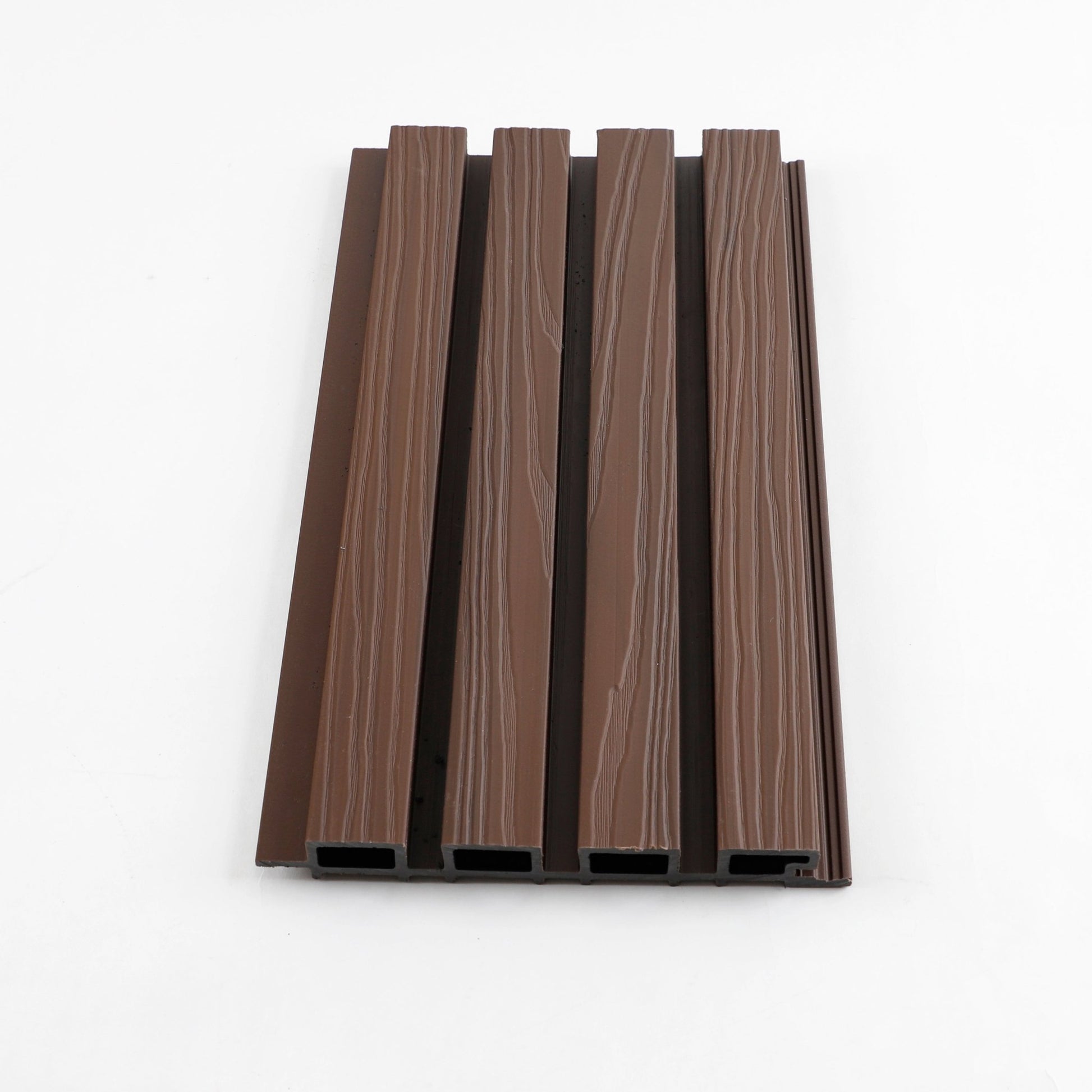 Dark Brown Composite Wide Exterior Cladding