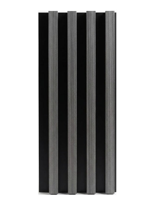 Carborn Gray WPC Fluted 3D Wall Panels | 42.9 sq. ft./Box