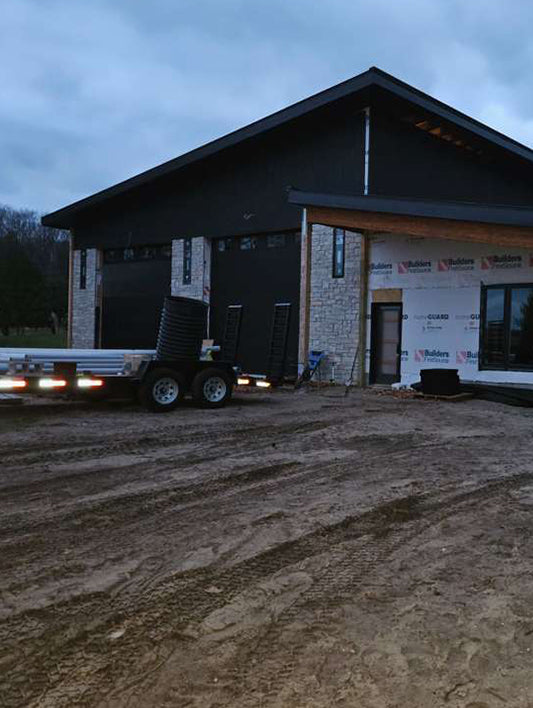 Waterproof composite cladding boards for exterior siding