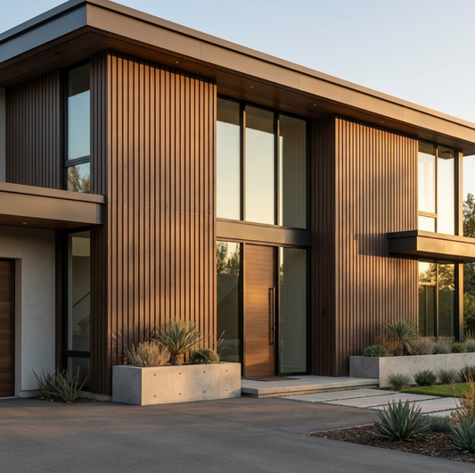 Composite Cladding Siding Brown