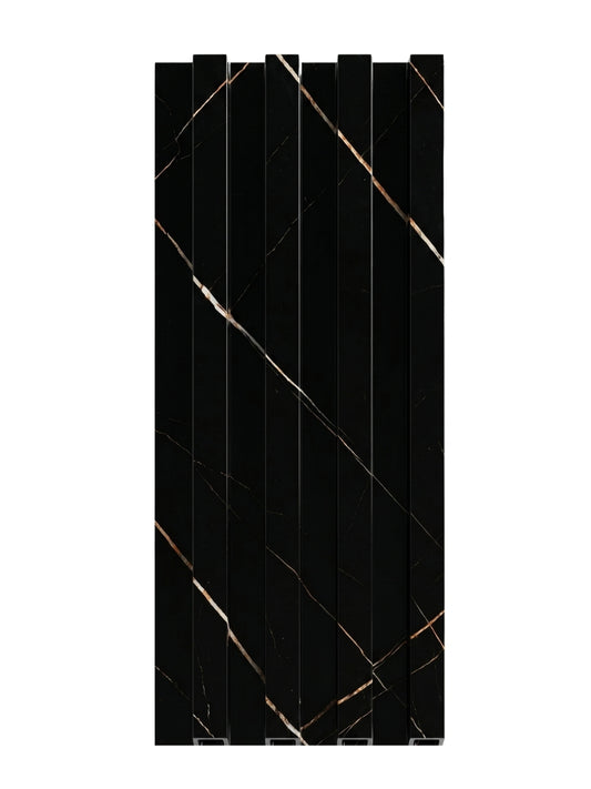 Noir Royale WPC Fluted 3D Wall Panels for Modern Luxury Interiors