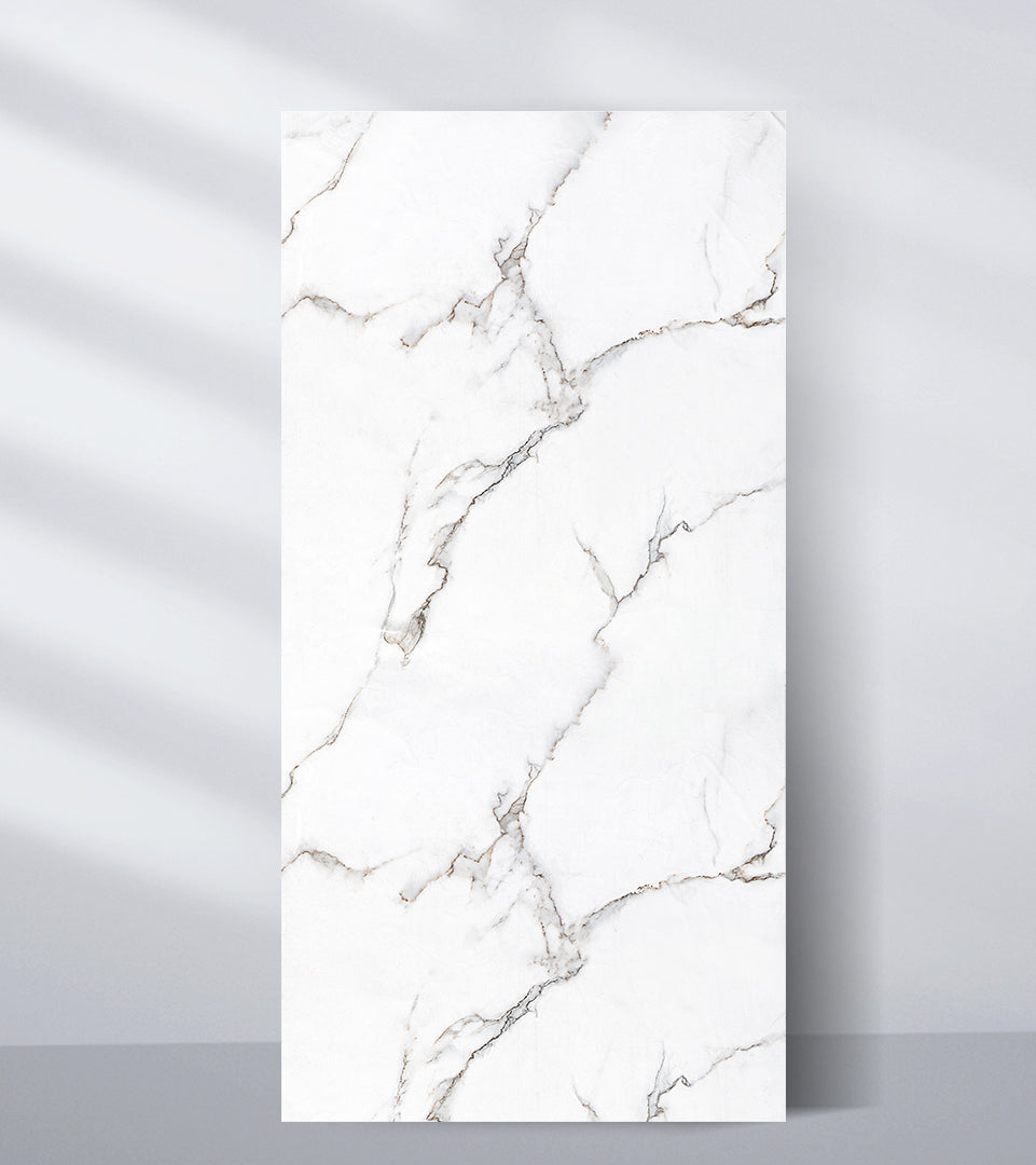 Luxe Gold Vein Marble design PVC wall panel with UV protection.
White and gold marble effect PVC wall panel, waterproof and fireproof.
Elegant gold-veined marble PVC panel for modern bathrooms or living rooms.
Marble-look PVC wall panel with rich gold veins and UV-resistant coating.
Contemporary marble finish PVC panel featuring gold streaks and durable protection.