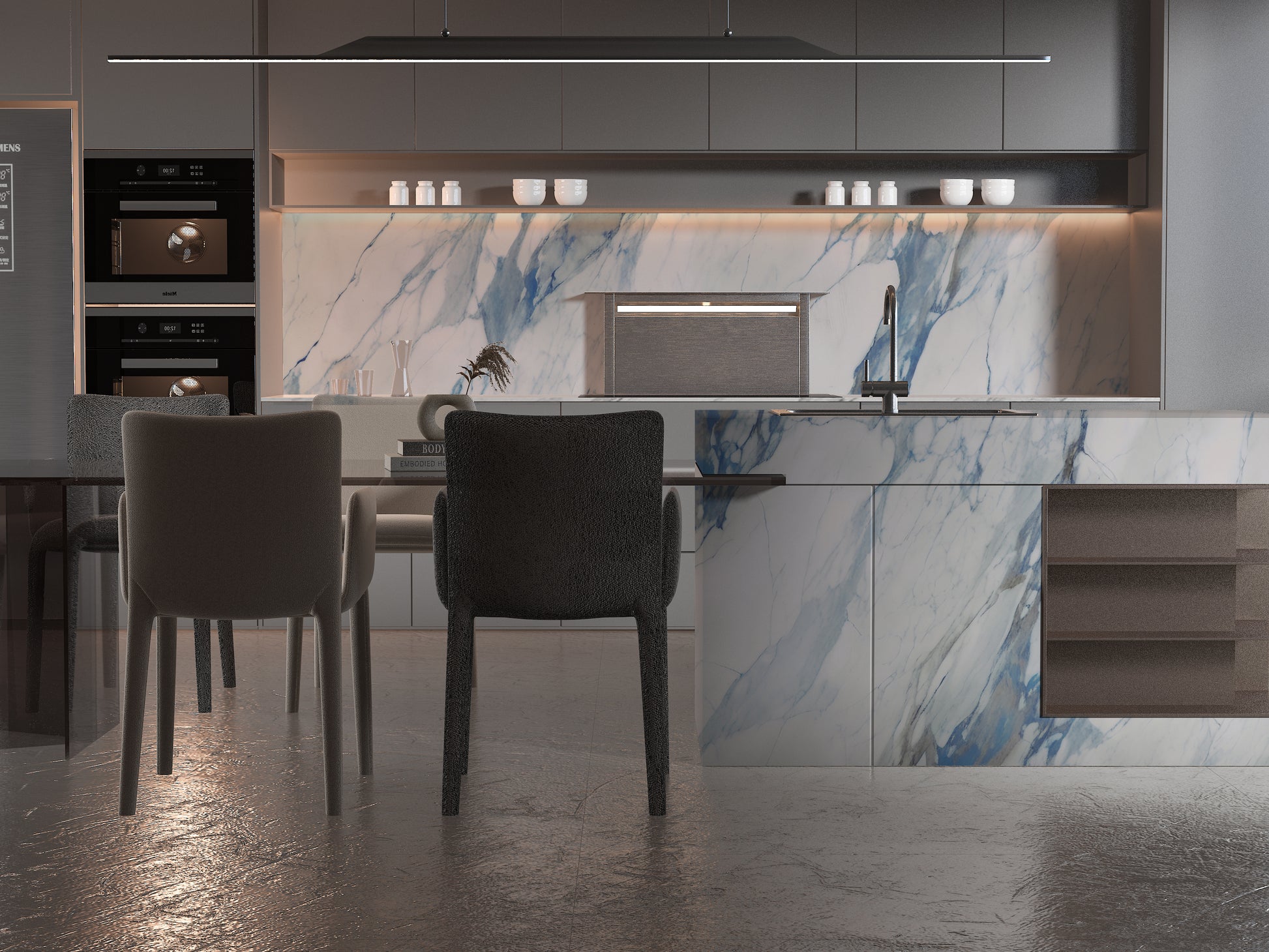 3D Calacatta Azur marble wall panel
Fireproof waterproof PVC wall panel
Large 4x8 ft marble PVC panel
Durable decorative wall cladding