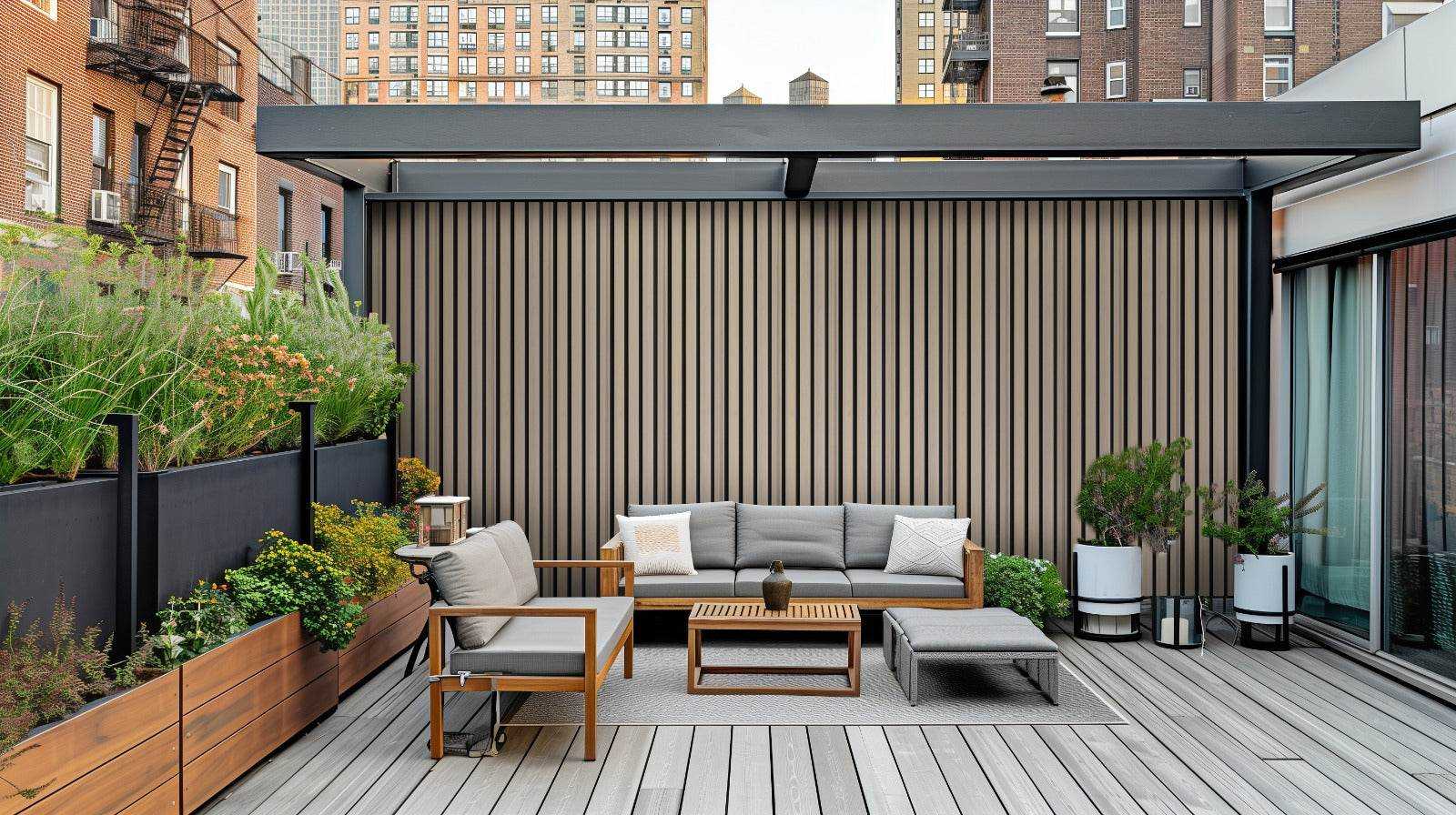 Ancient wood composite wall cladding