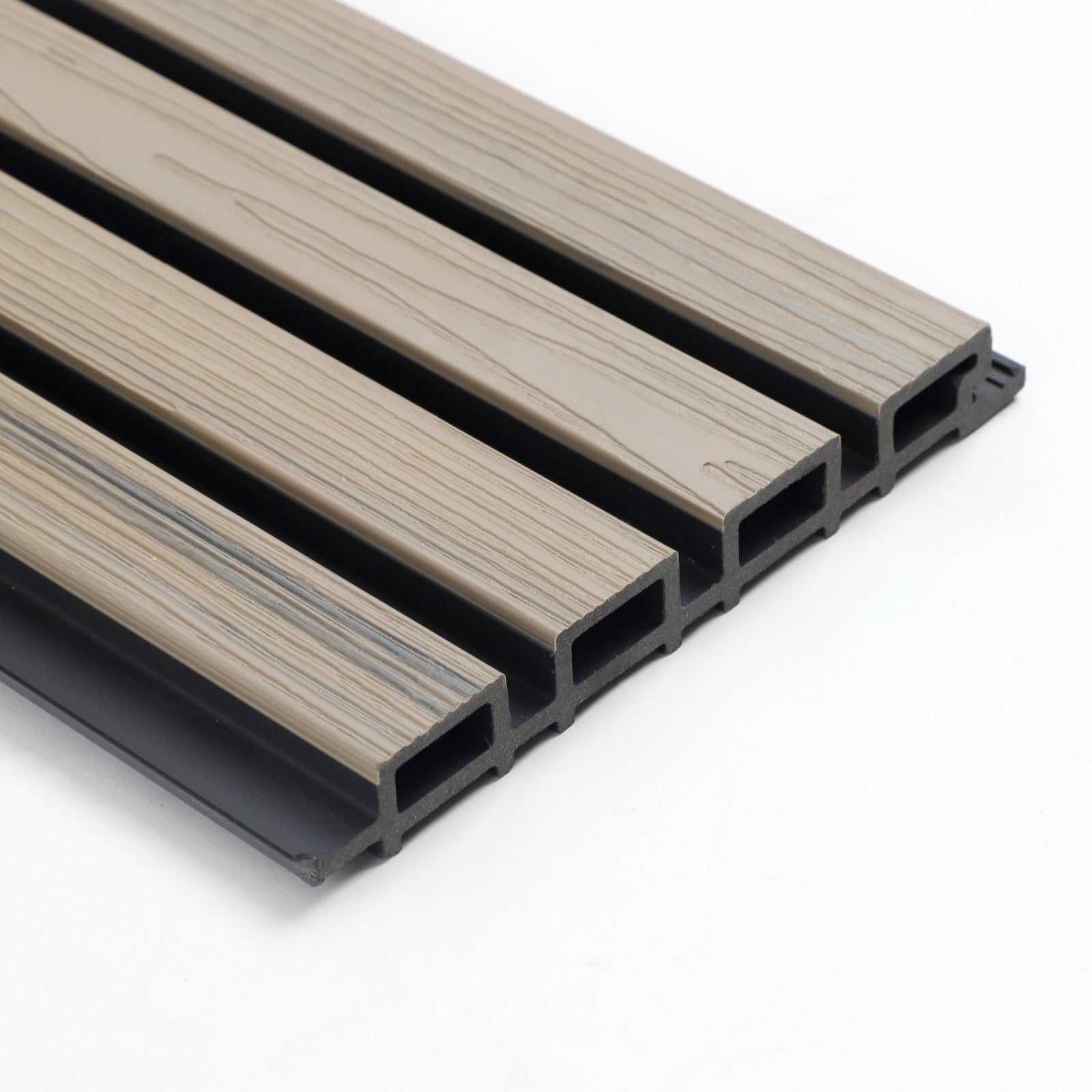 Ancient wood composite wall cladding