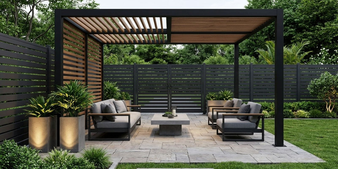 Aluminum Gate Panels for Driveways, Backyards & Modern Entryways
