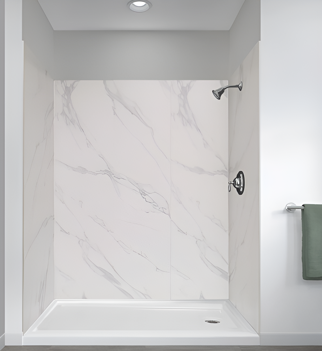 Waterproof PVC Marble Sheets 8x4 - Beautiful & Affordable Bathroom ...