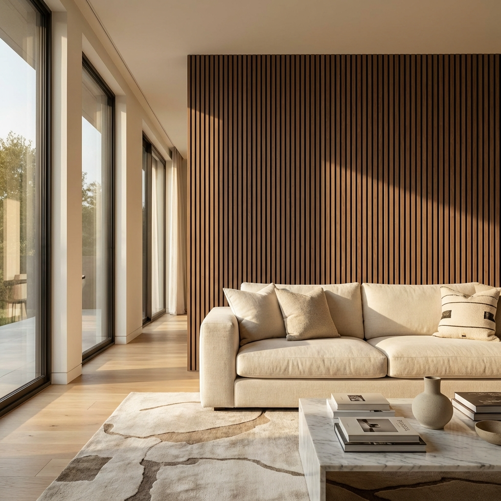 Wenge Acoustic Slat Wall Panel 94.5 Wenge Acoustic Slat Wall Panel 94.5