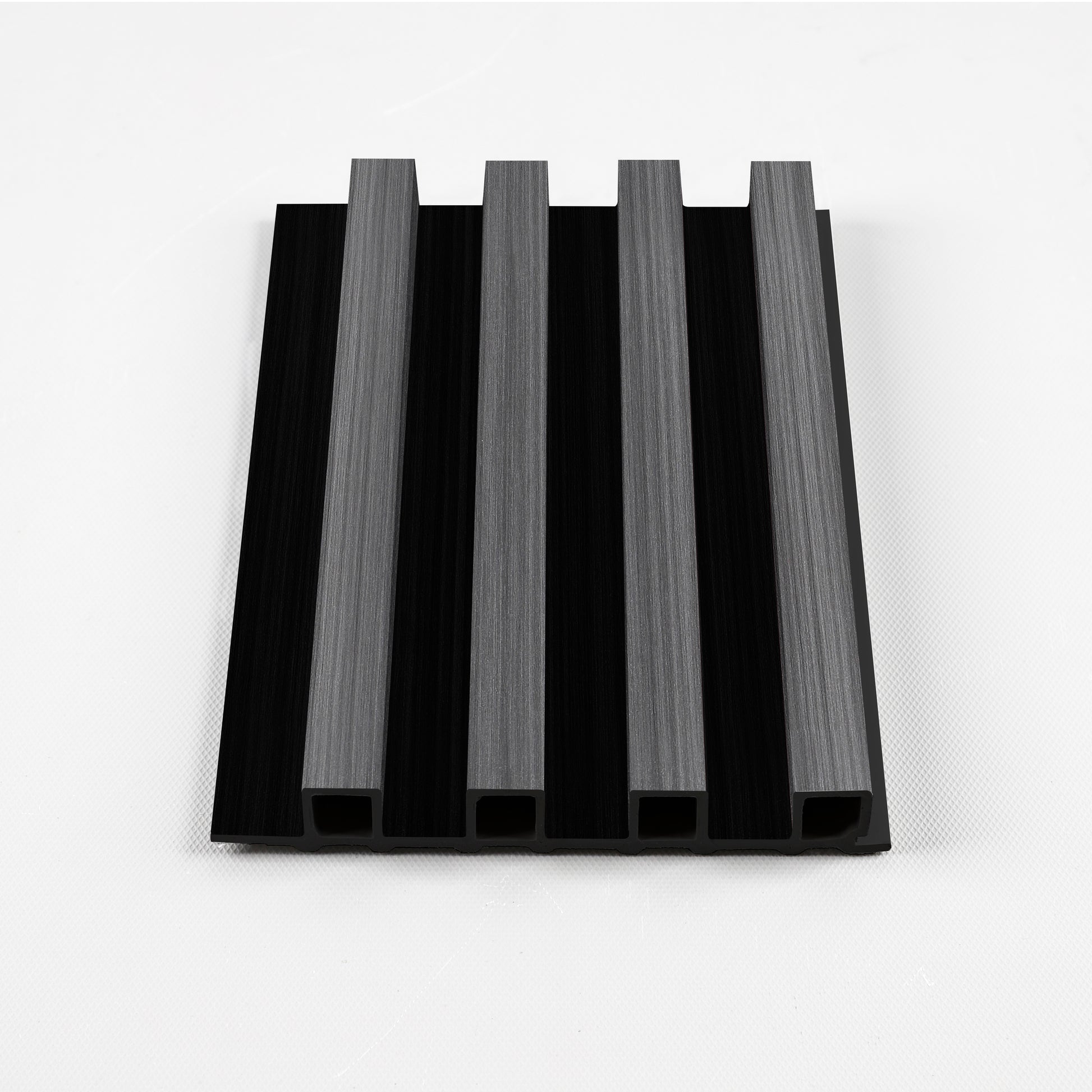 Carborn Gray WPC Fluted 3D Wall Panels. NewGen Depot