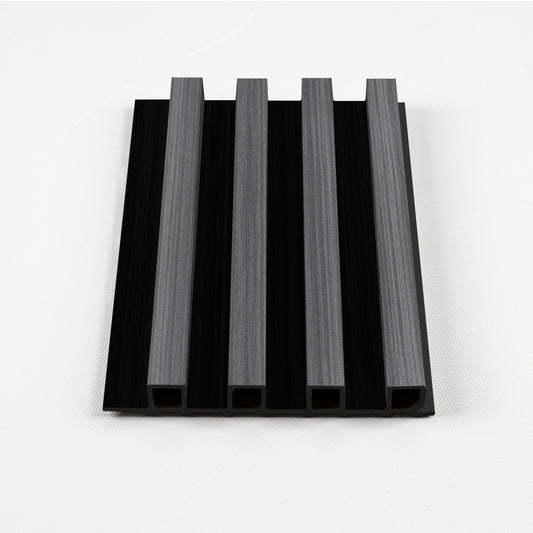 Carborn Gray WPC Fluted 3D Wall Panels. NewGen Depot