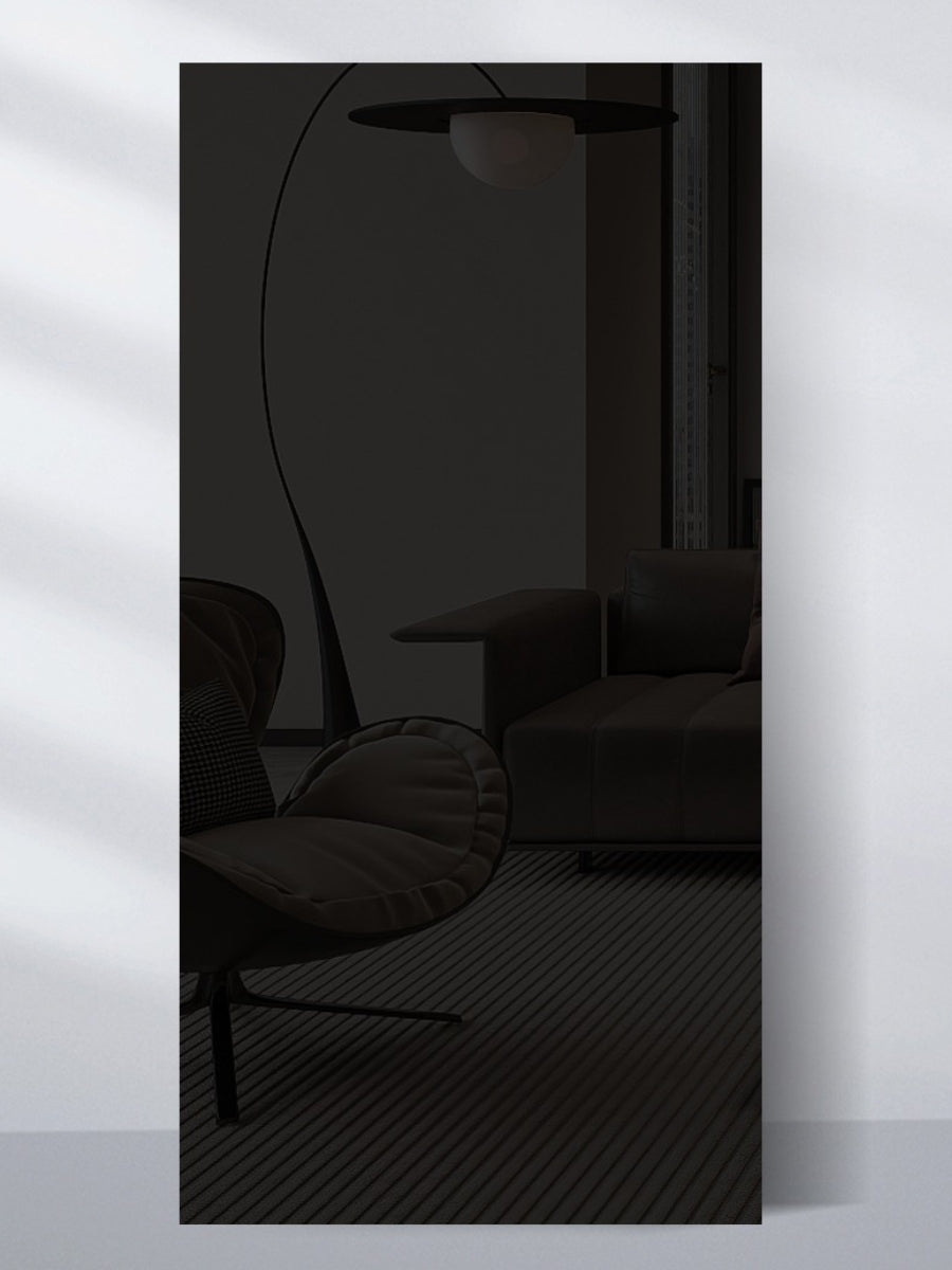 Black Mirror Wood Veneer Panel – 9x4 ft | 8 mm Fireproof