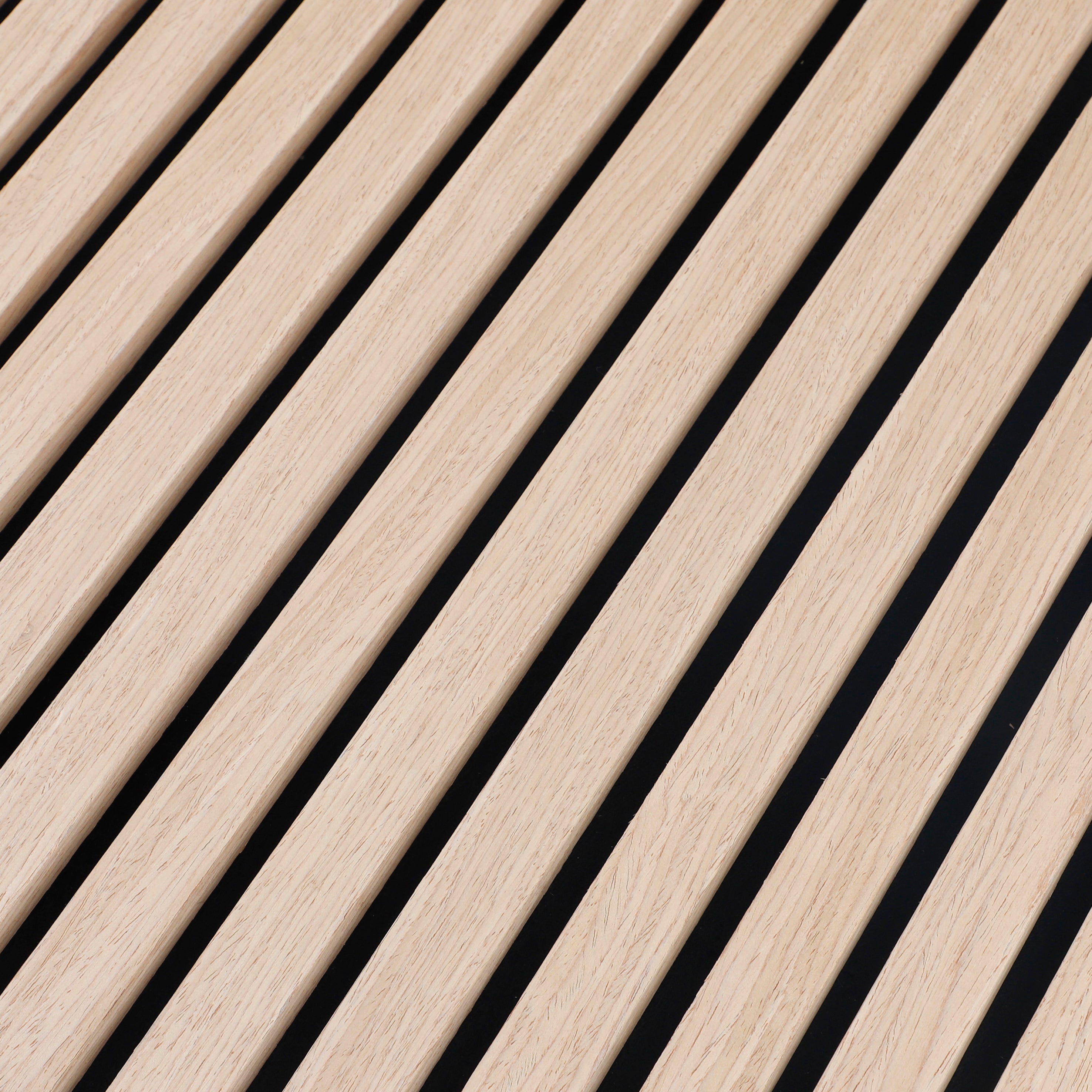 Oak Acoustic Wood Slat Wall Panel | 3-Sided Veneer – NewGen Depot
