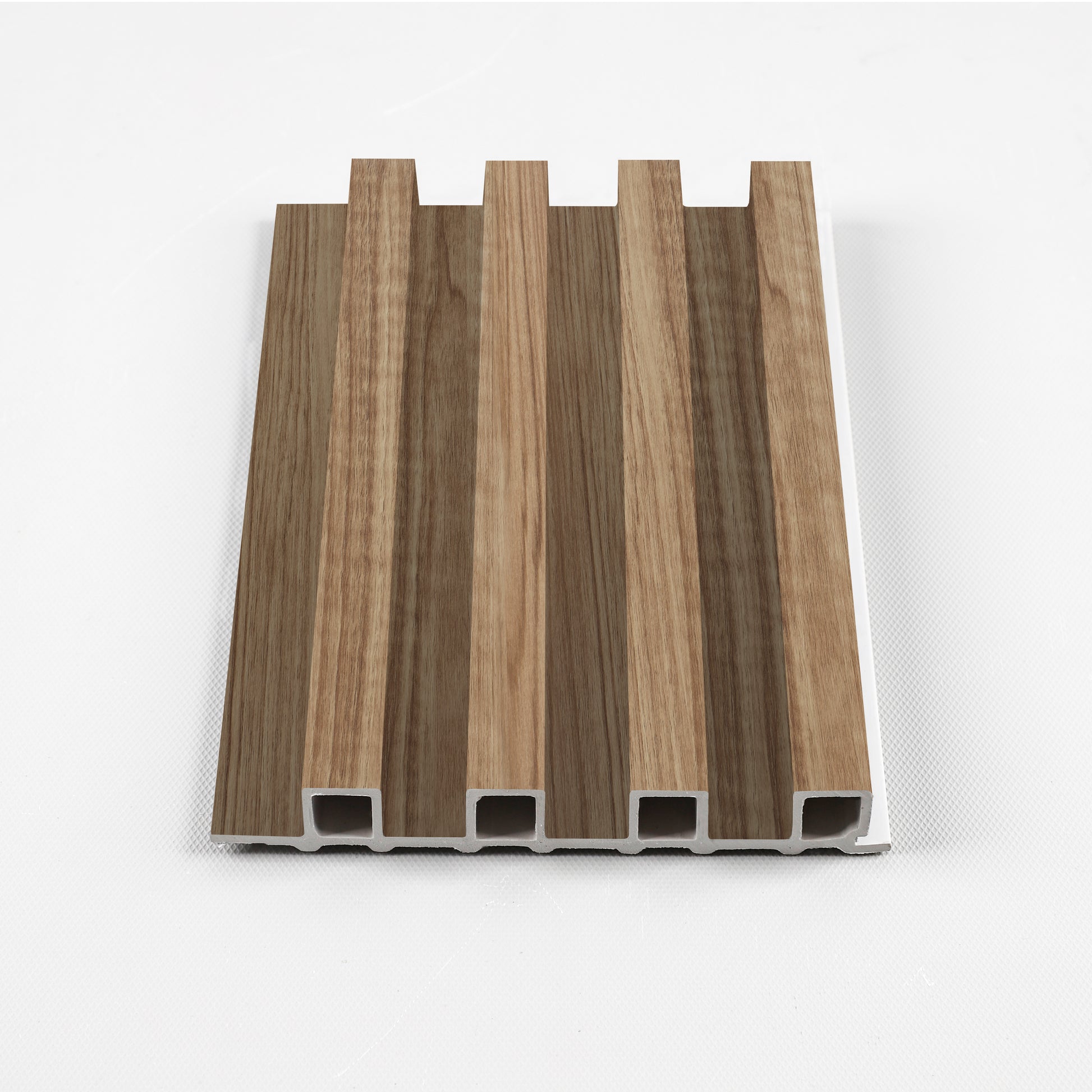 Rustic Maple WPC Fluted 3D Wall Panels. NewGen Depot