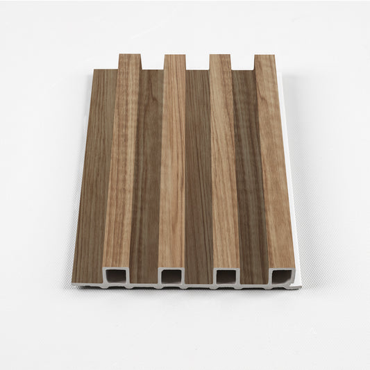 Rustic Maple WPC Fluted 3D Wall Panels. NewGen Depot