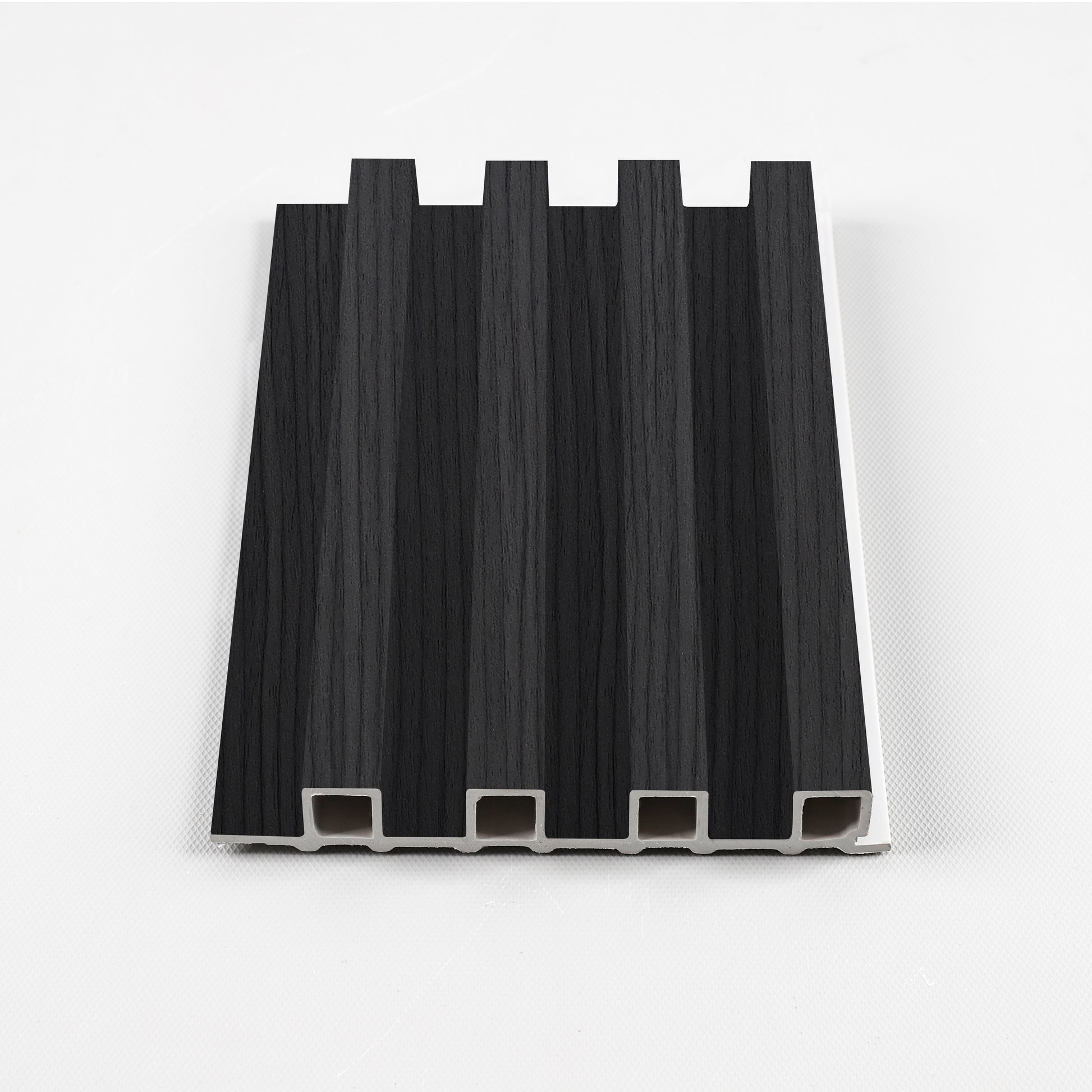 Black Timber WPC Fluted 3D Wall Panels. NewGen Depot