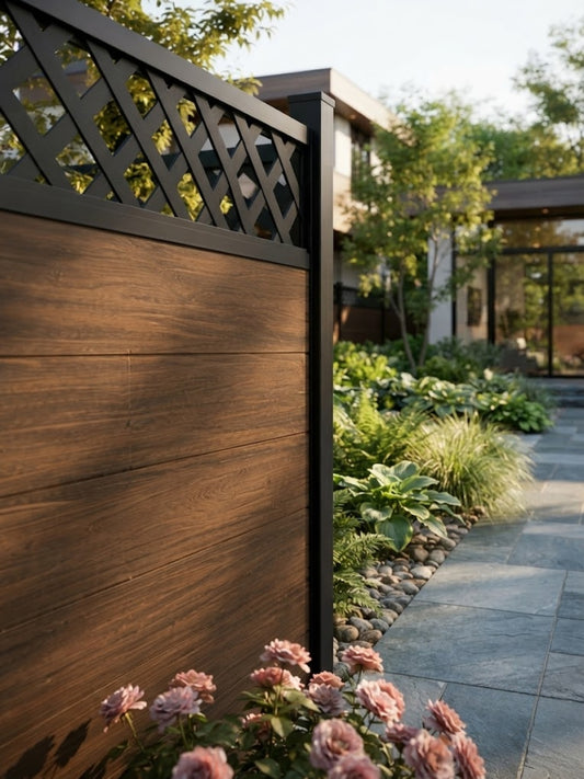 Decorative Gate Screen Panel for 4FT Double Gate (3.75 FT)