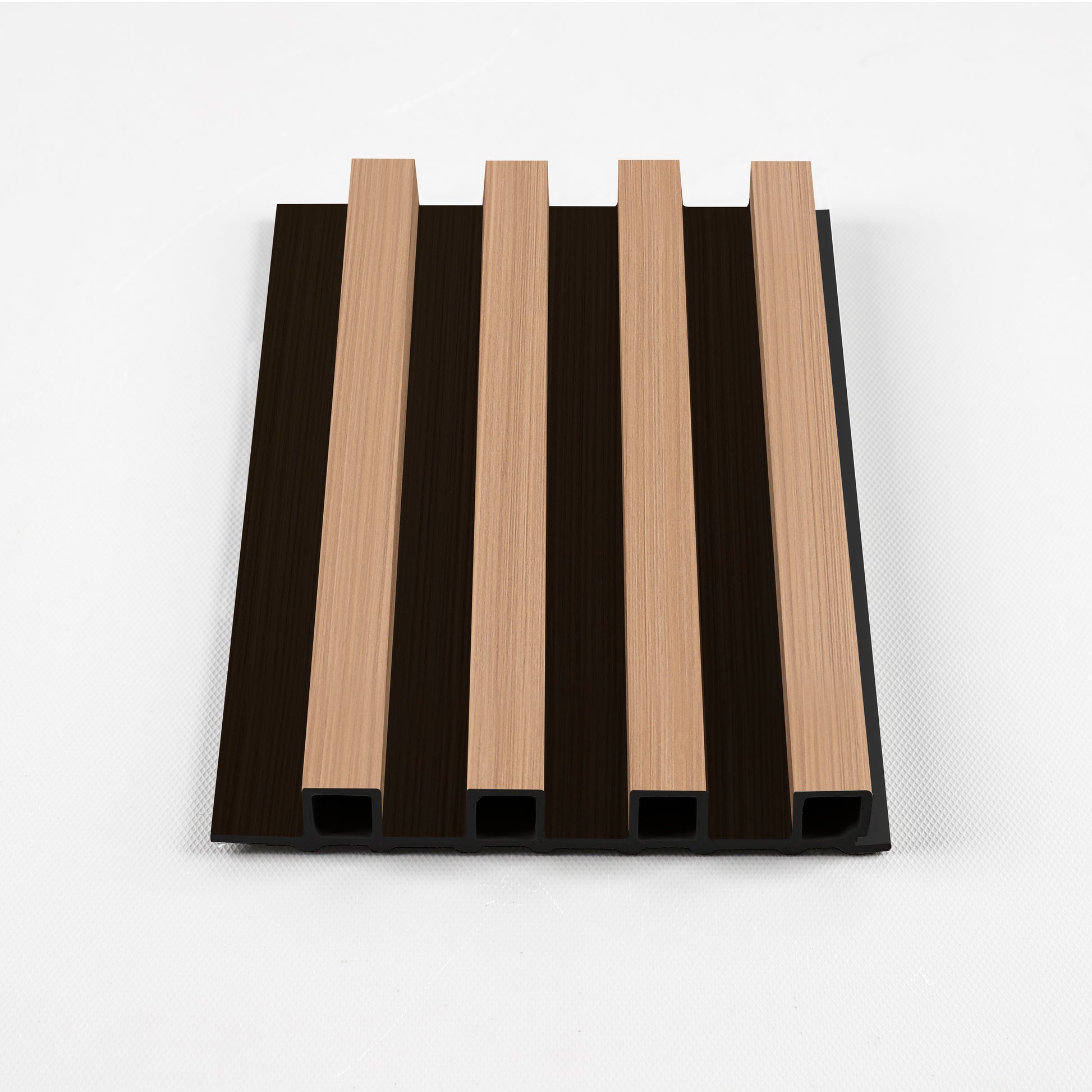 Maple Slate Black WPC Fluted 3D Wall Panels. NewGen Depot