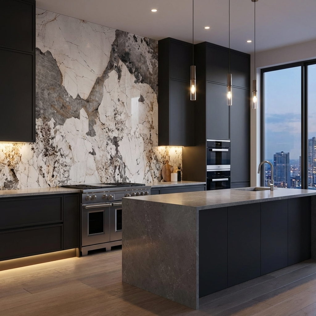 108x48 veneer wall panels seamless infinity design luxury wall decor