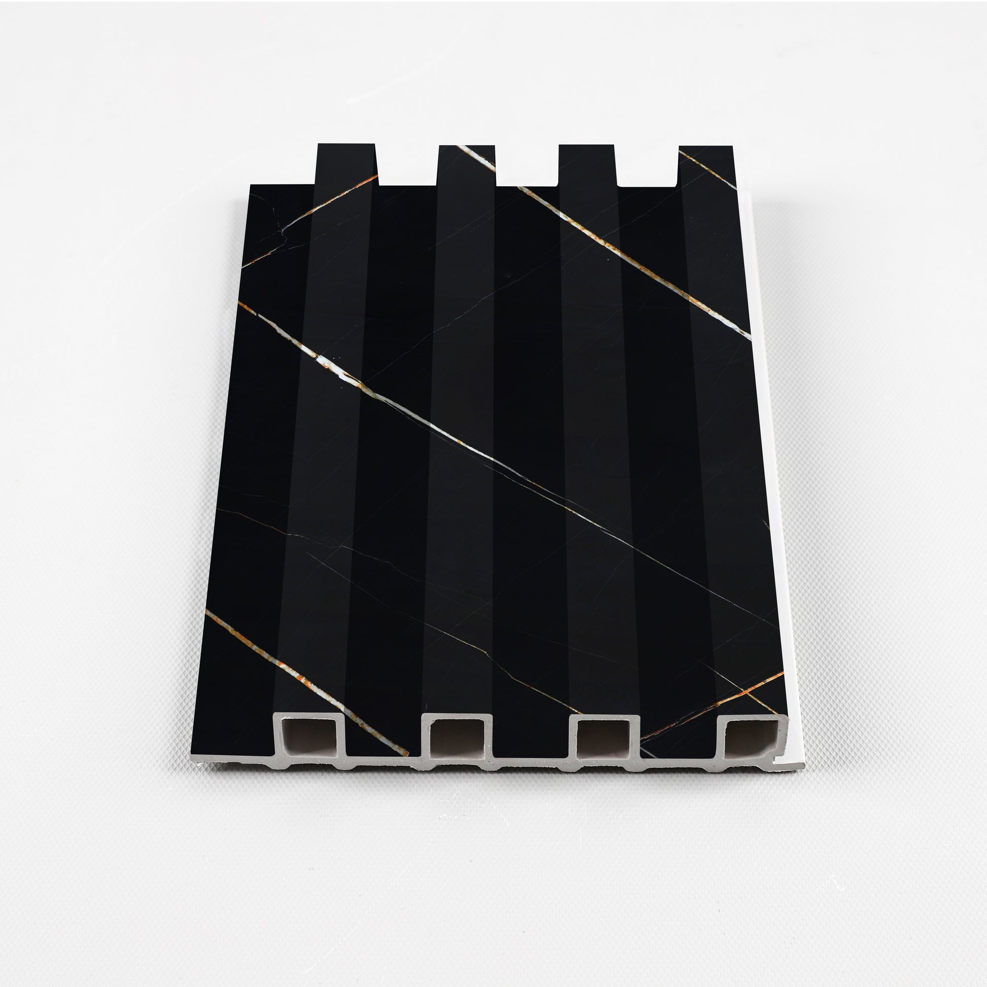 Noir Royale WPC Fluted 3D Wall Panels. NewGen Depot
