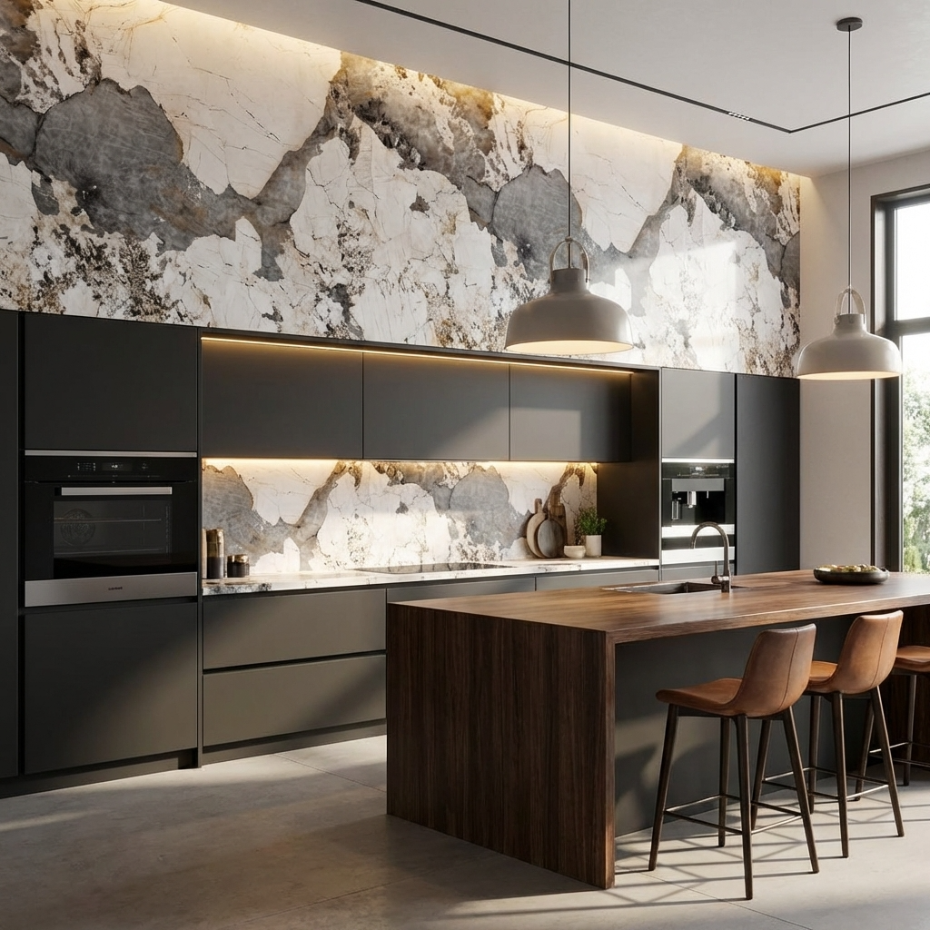 waterproof wood veneer wall panels for bathroom kitchen feature wall