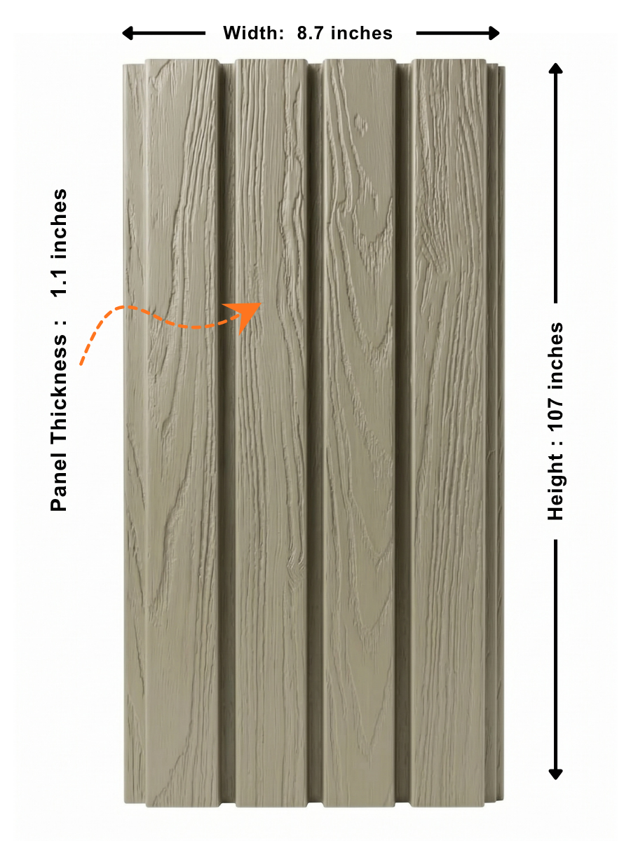 Modern exterior ancient wood cladding panels for commercial buildings