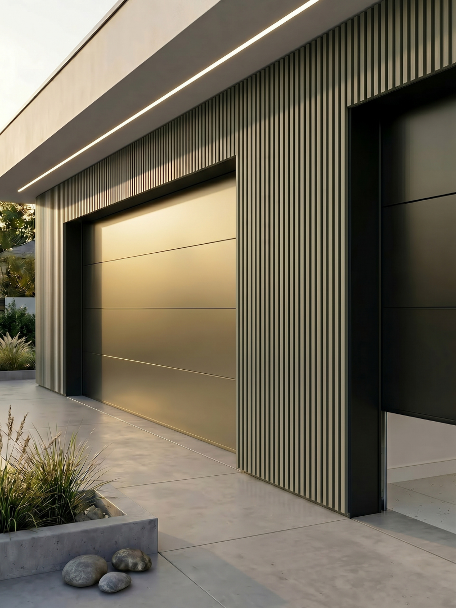 Outdoor ancient wood composite wall covering panels with wood finish