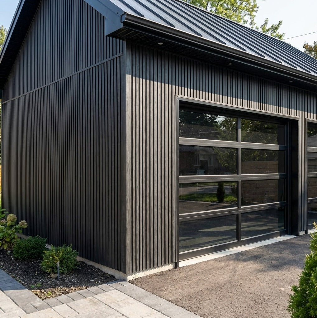 Black Exterior Cladding Siding  