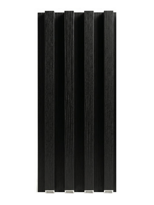 Blackwood WPC Fluted 3D Wall Panels for Modern Interior Design