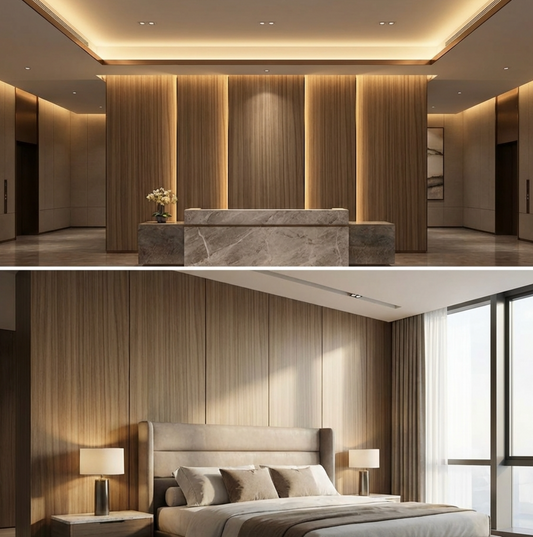 Commercial Wall panel for Hotels and Residential Apartments 