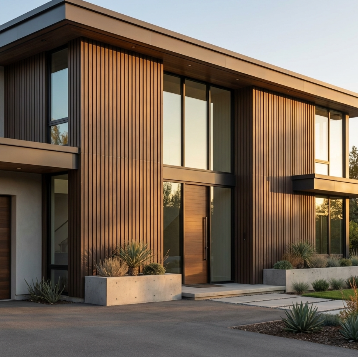 Composite Cladding Siding Brown 