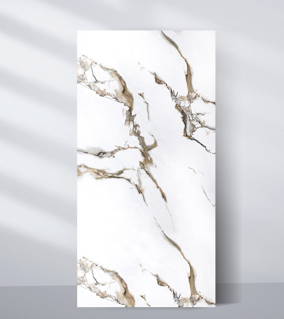 Ethereal Blush Marble UV Protected PVC Wall Panel