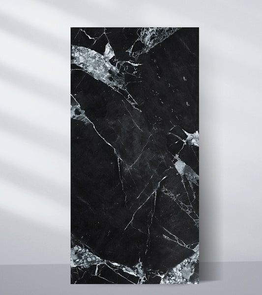 Black and White Marble UV Protected PVC Wall Panel