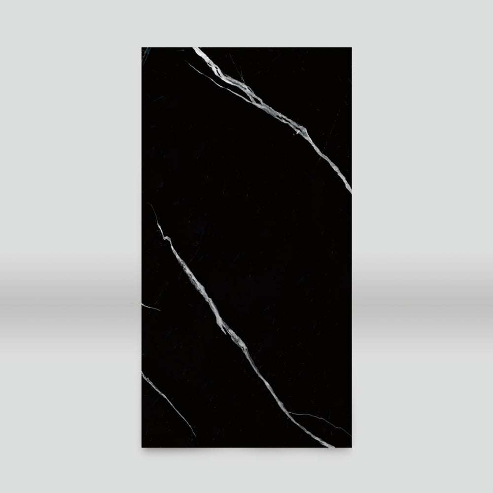Deep Black Marble PVC Wall Panel