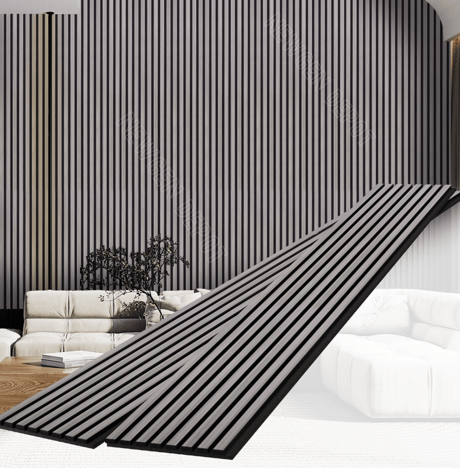 Acoustic Wood Slat Wall Panels | Decorative Panels for Walls – NewGen Depot