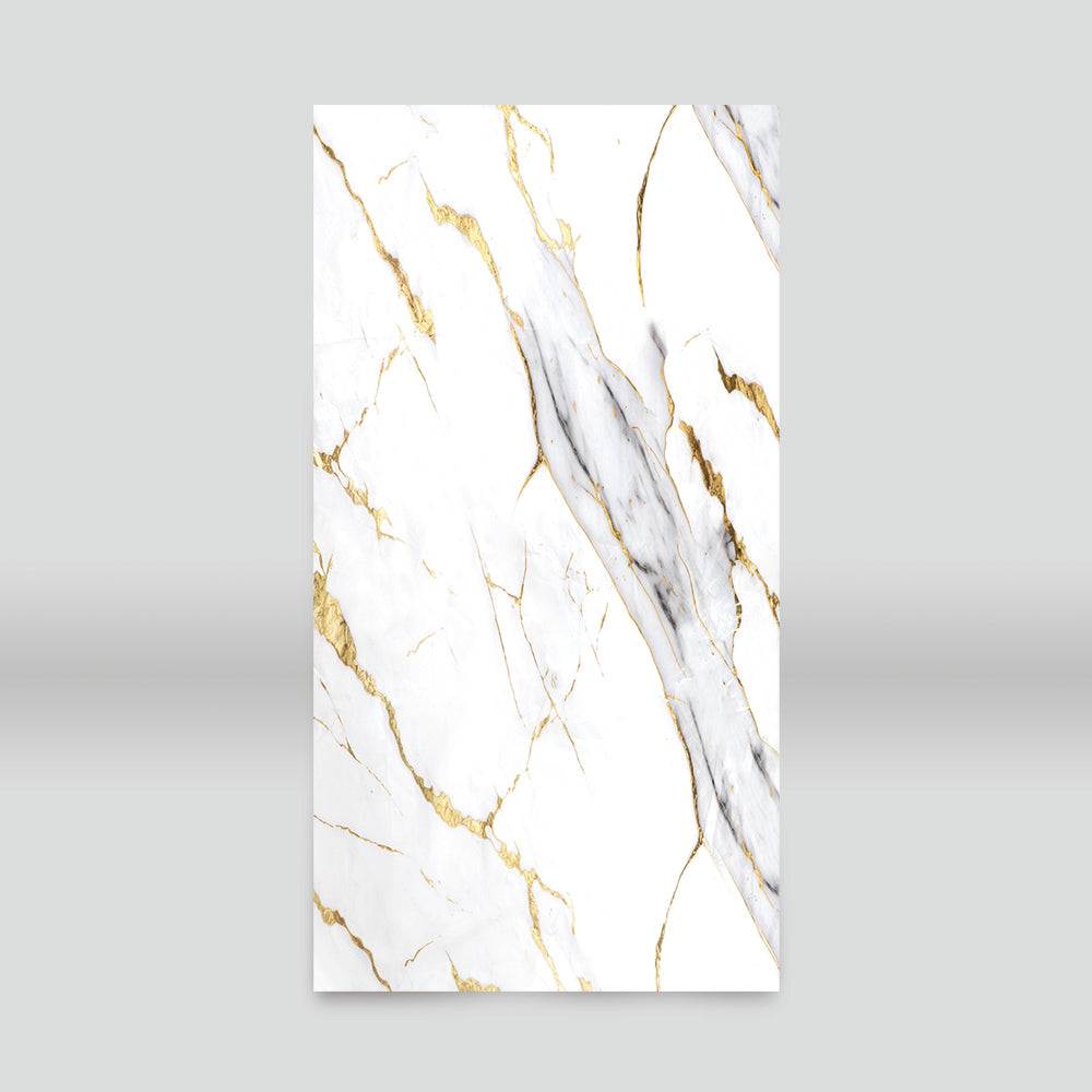 Luxe Gold Vein Marble PVC Wall Panel
