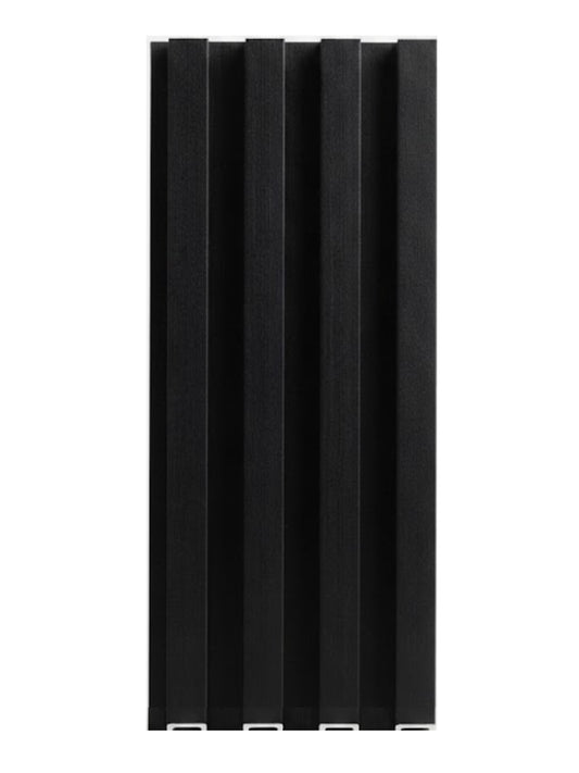 Luxe Noir WPC Fluted 3D Wall Panels for Modern Interior Walls
