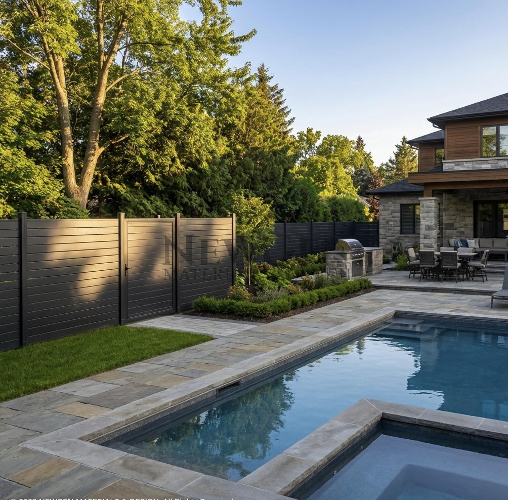 Modern Luxury Aluminum Fence and gates Wholesale Price for all