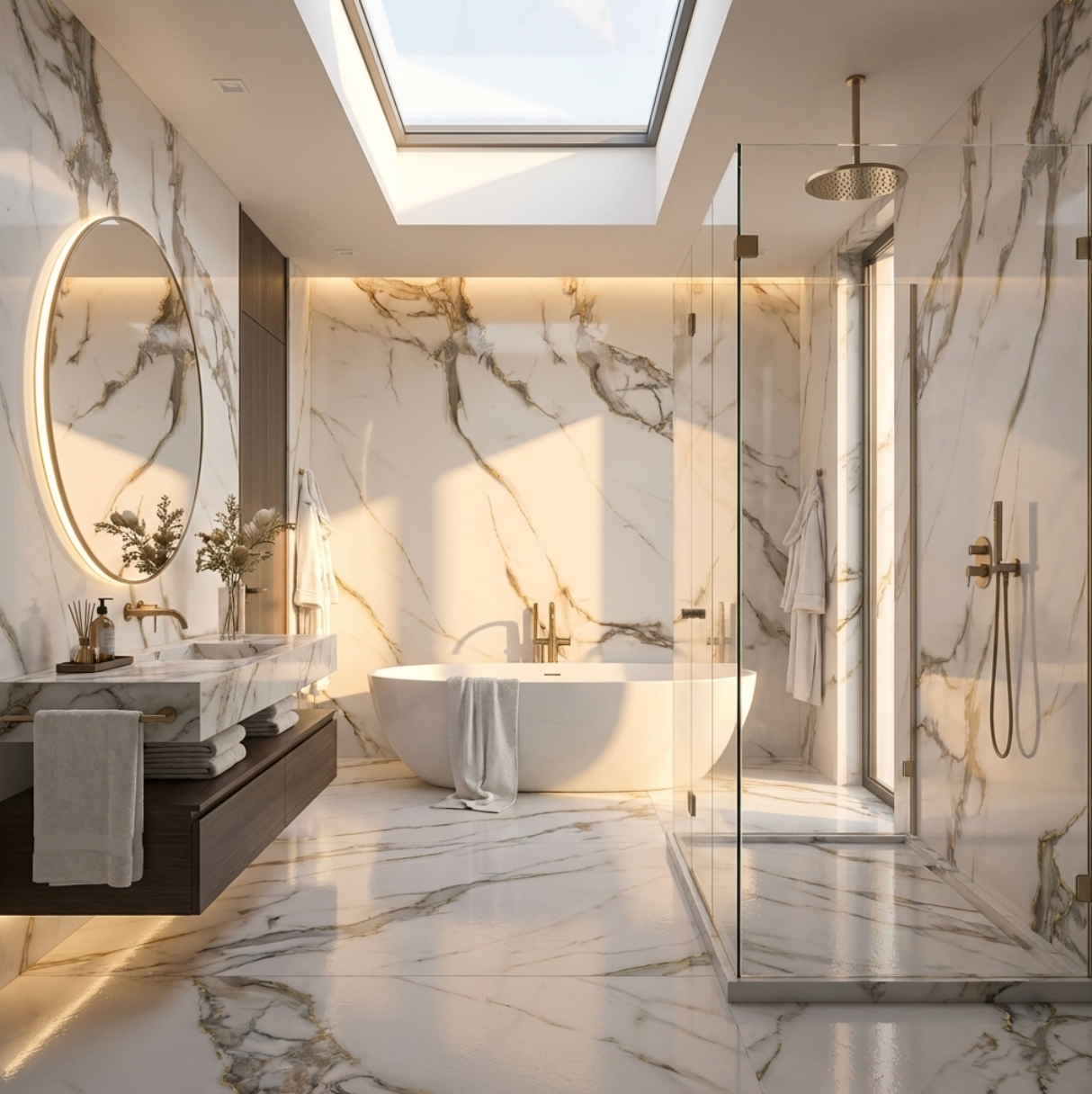  PVC Marble Sheets UV Protected Wall Panel. Bathroom and Shower design