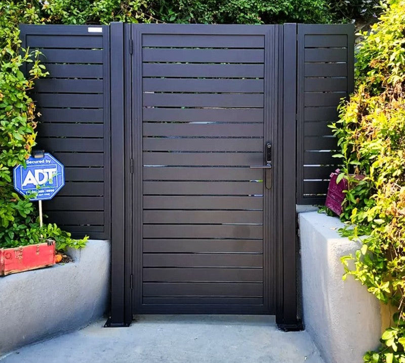 Aluminum Premium Fence Gate 4x6 – Heavy Duty, Full Privacy