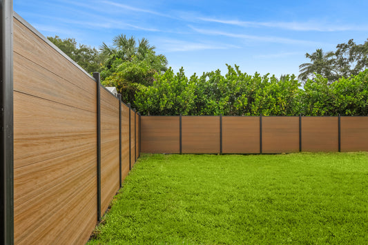 WPC WALNUT FENCE