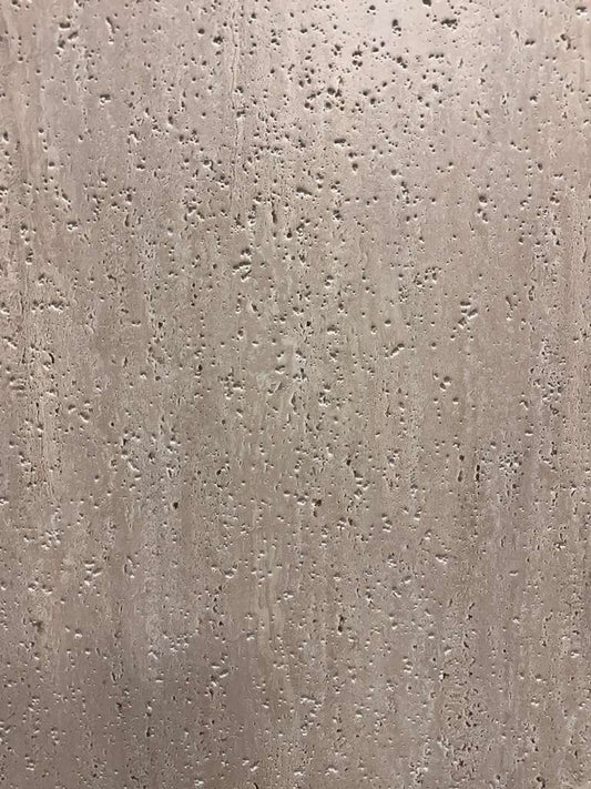 Natural Travertine Stone Panels - Waterproof Rough Texture PVC Sheets
