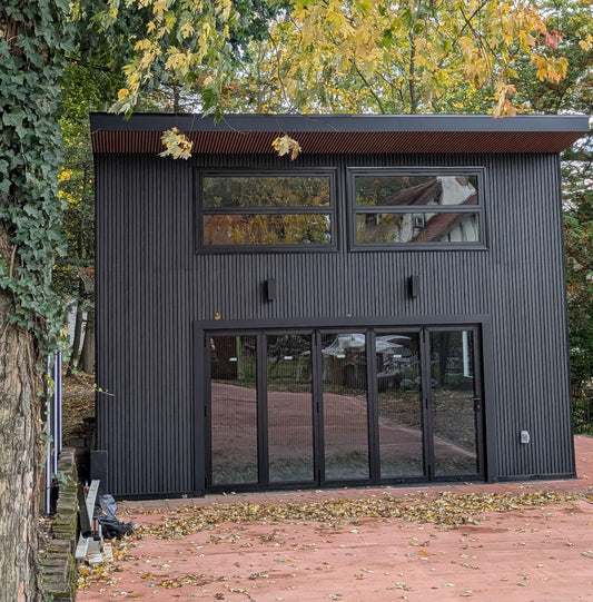 Option 1 - Butt Joint (Most Common) - Composite Cladding Boards