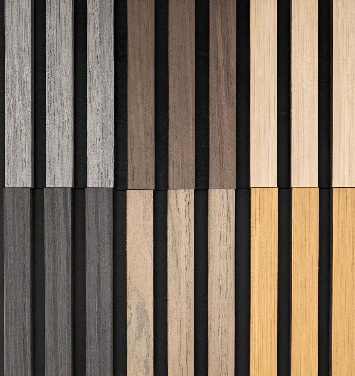 Wood Slat Acoustic Panels Sample Box