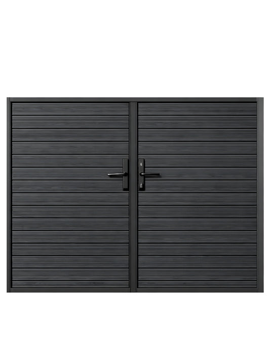 Aluminum Premium Fence Gate 8x6 – Modern, Heavy Duty, Full Privacy