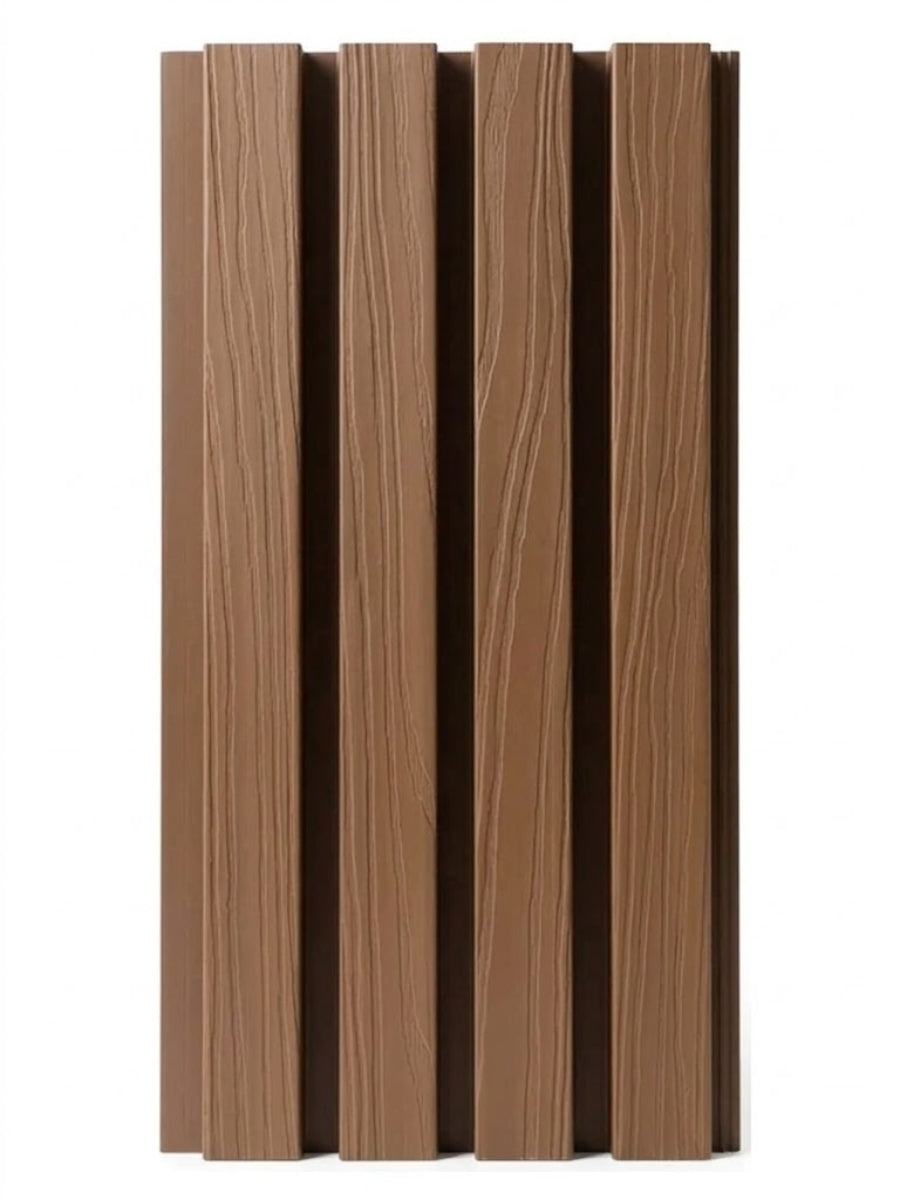 Dark Brown Composite Wide Exterior Cladding | 5 PC/Box (32.7 sq ft