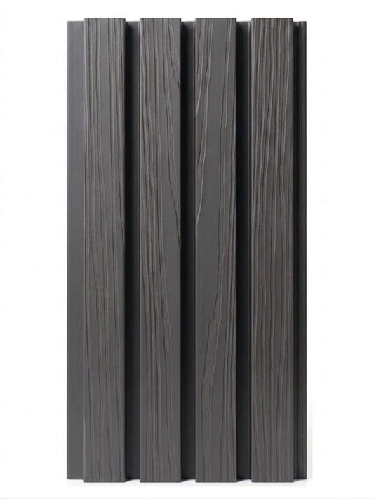 Gray Composite Wide Exterior Cladding