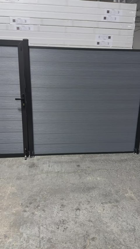 Composite fence panels bulk stock warehouse